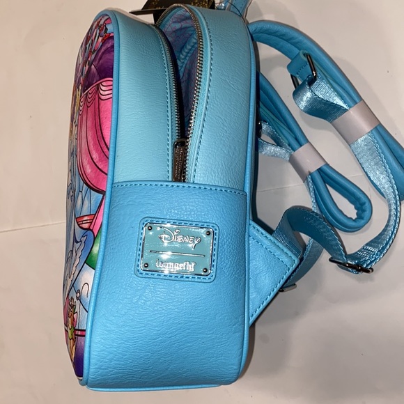 Loungefly faux-leather Cinderella Disney Backpack Gus Prince Bag - Picture 5 of 17